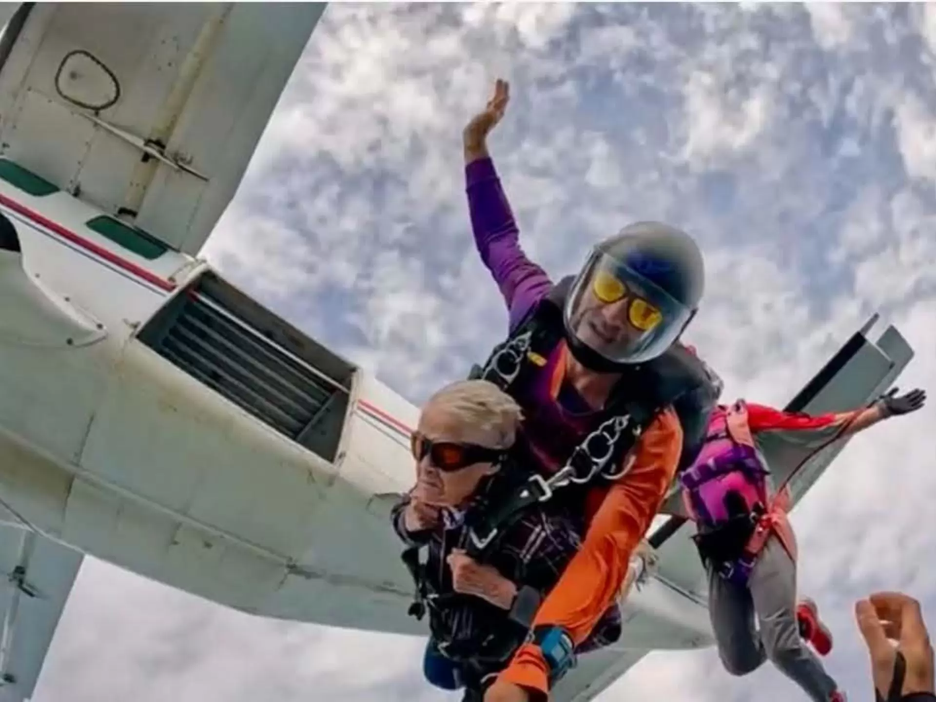 Skydiving? Check! Stonegate Village Resident Adds Jump to Her List of Adventures