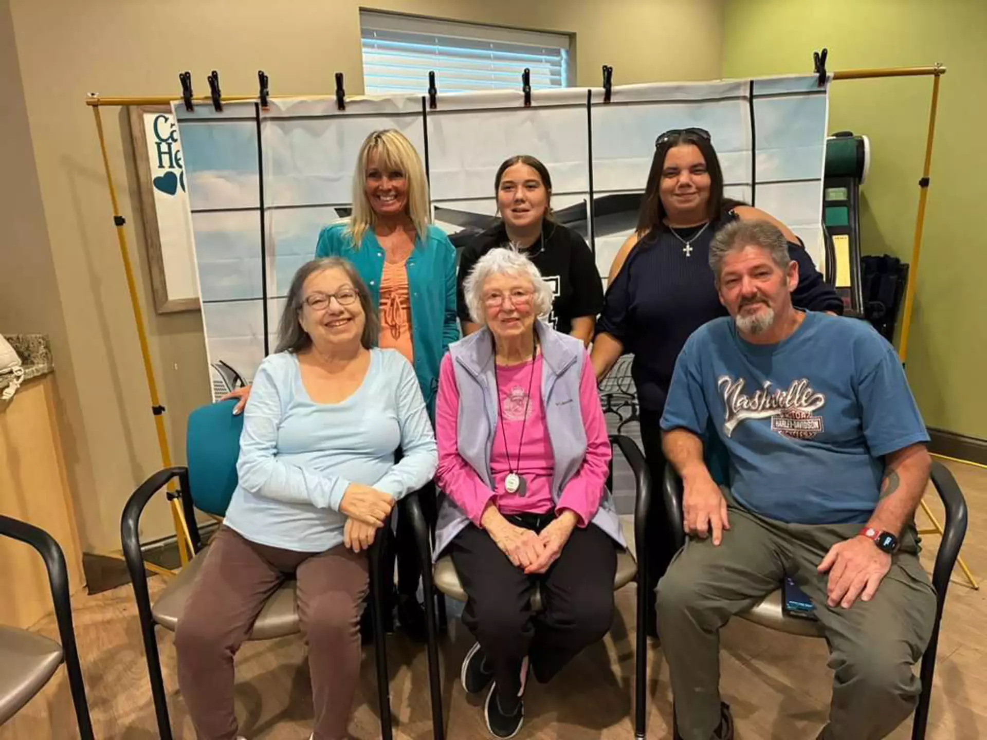 Danbury Huber Heights residents enjoyed an airplane and travel themed event at their community.